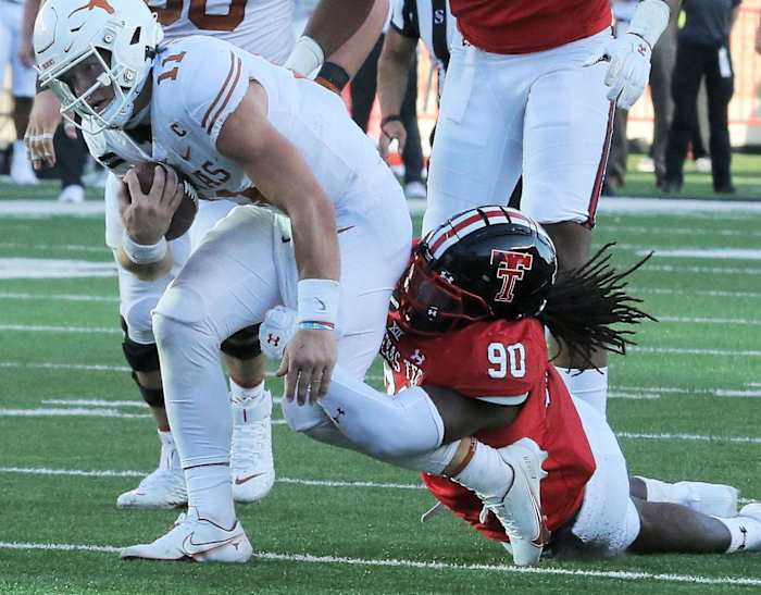 Devin Drew defensive lineman Texas Tech